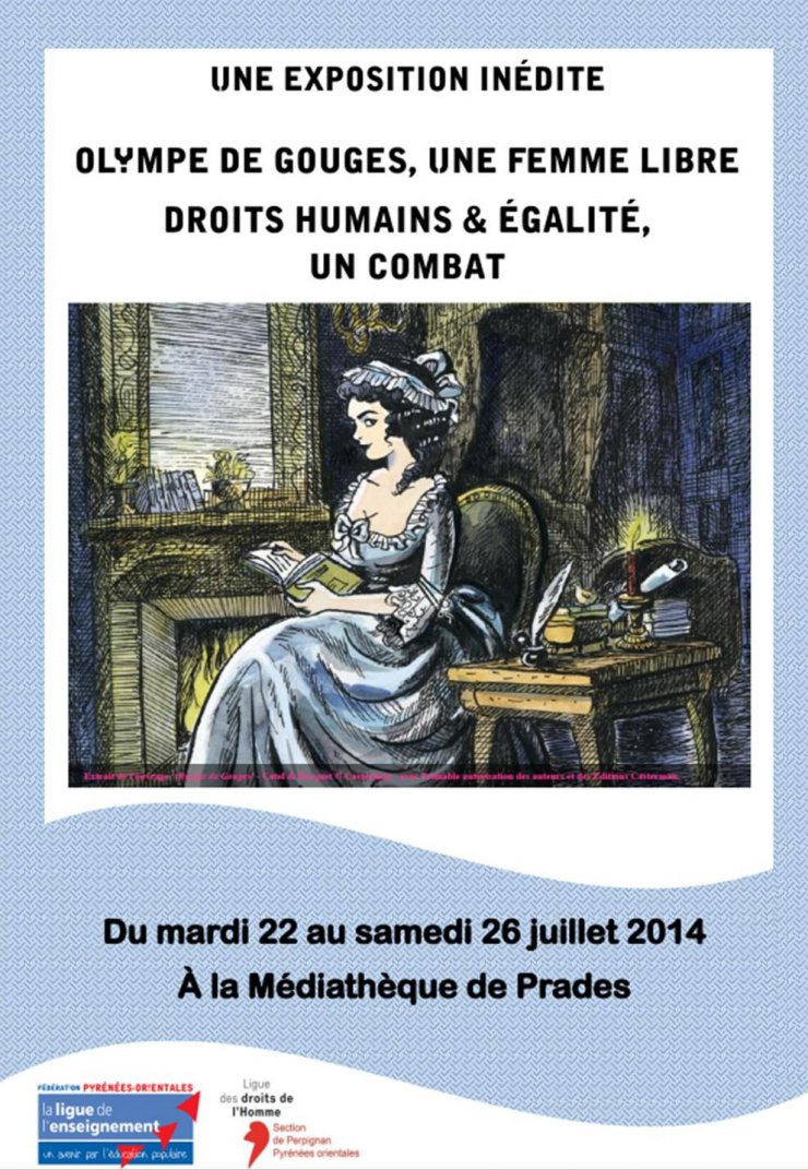 "Olympe de Gouges : Droits humains et galit, Un combat - 17 portraits de femmes"