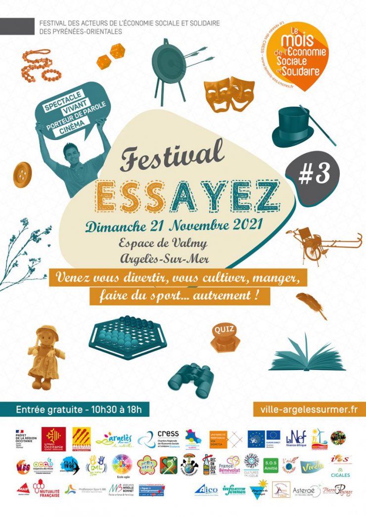 Festival ESSayez - Argels sur Mer