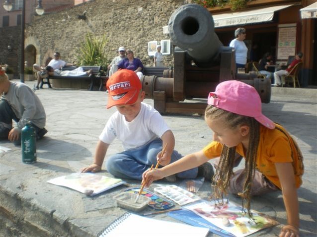 Classes découvertes Arts à Collioure Séance d'aquarelle à Collioure : 1264520168_imgp4258.jpg