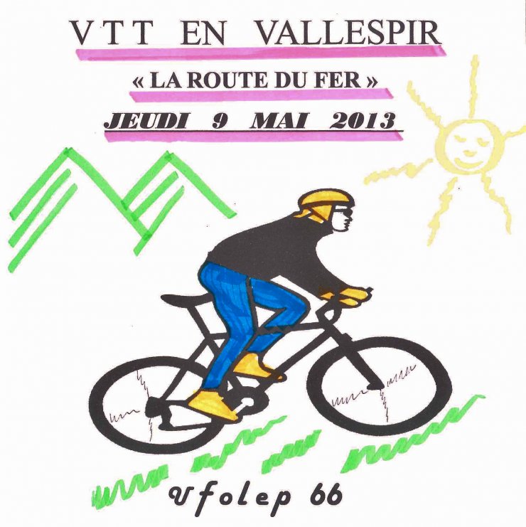 Randonne VTT en Vallespir avec l'Ufolep