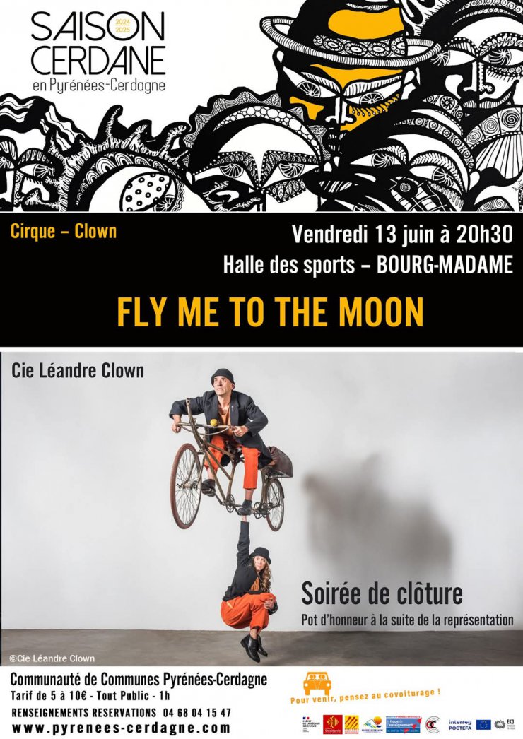 Spectacle "Fly me to the moon" - Bourg Madame