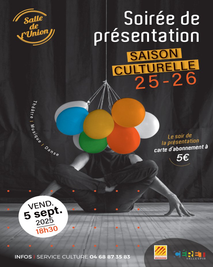 Soire de prsentation de la saison culturelle - Cret