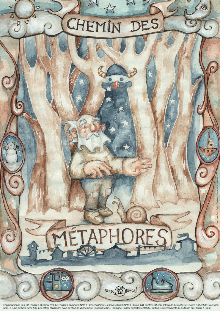 Le spectacle "Le chemin des mtaphores" en tourne dans les Pyrnes-Orientales !