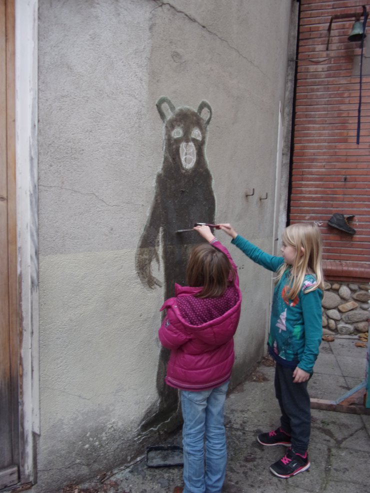  "Eco-citoyenneté" : Les enfants découvrent une autre manière de graffer !