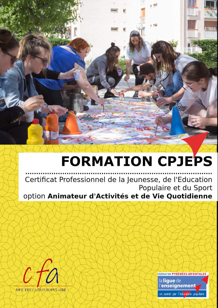 CPJEPS : Formation par apprentissage - la Ligue de l'enseignement recrute