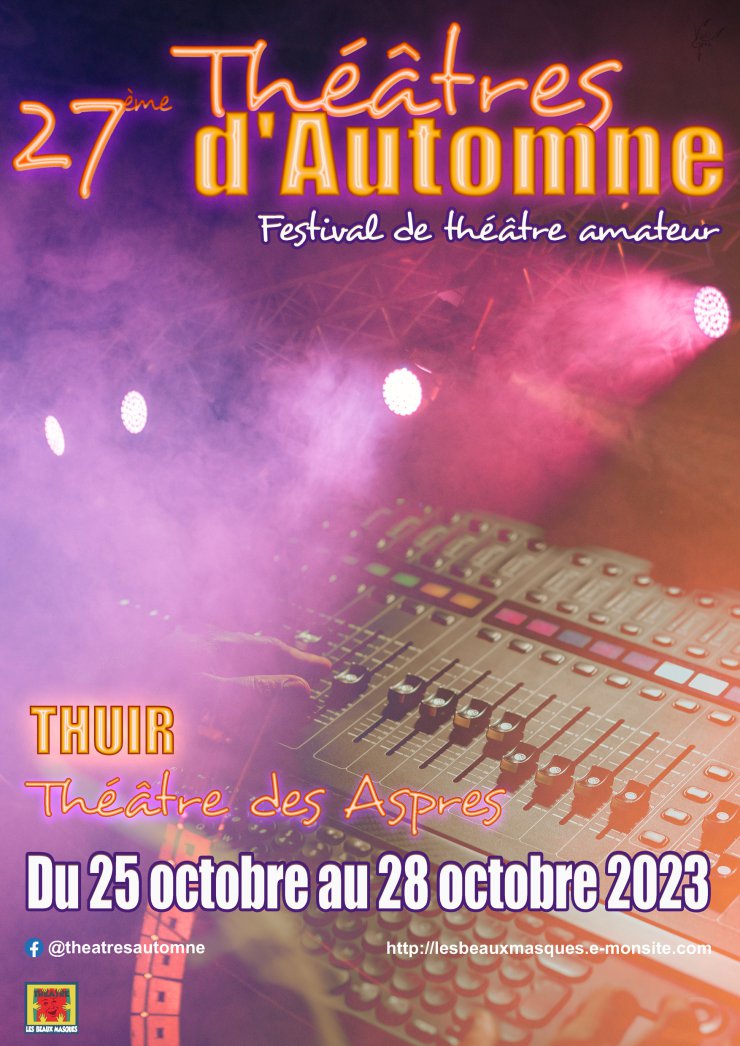 27ème édition du Festival des Théâtres d'Automne